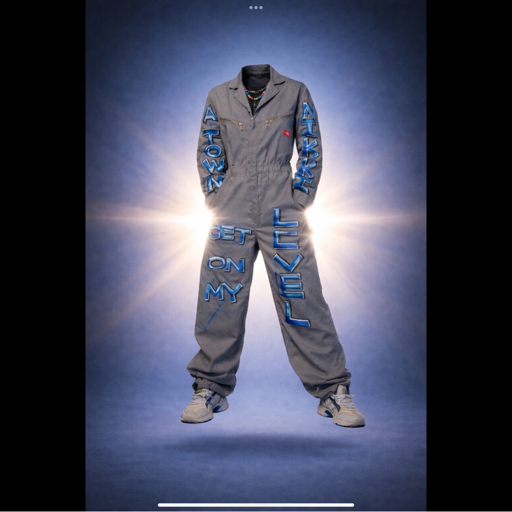 🔥ONE OF A KIND Hand Airbrushed Dickies Coveralls Custom Graffiti Wearable Art 🔥